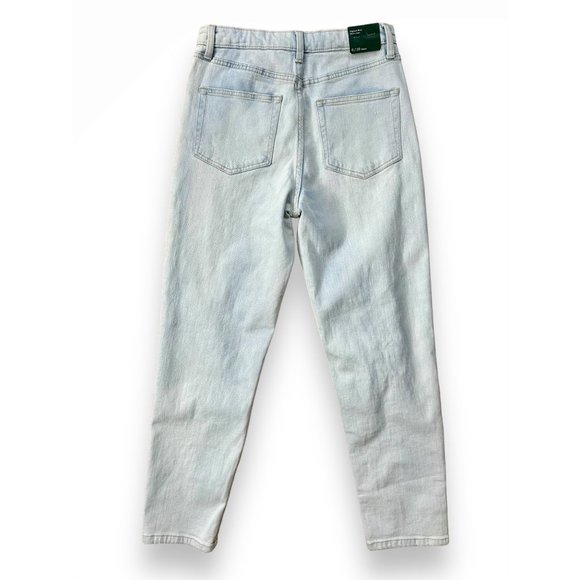 Wild Fable Highest Rise Mom Distressed Jeans 90s retro grunge light wash - Picture 6 of 8